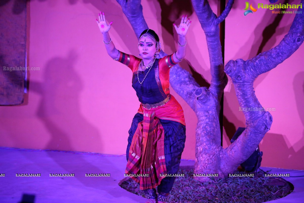 Bharatanatyam Recital by Kiranmayee Madupu at Saptaparni, Hyderabad