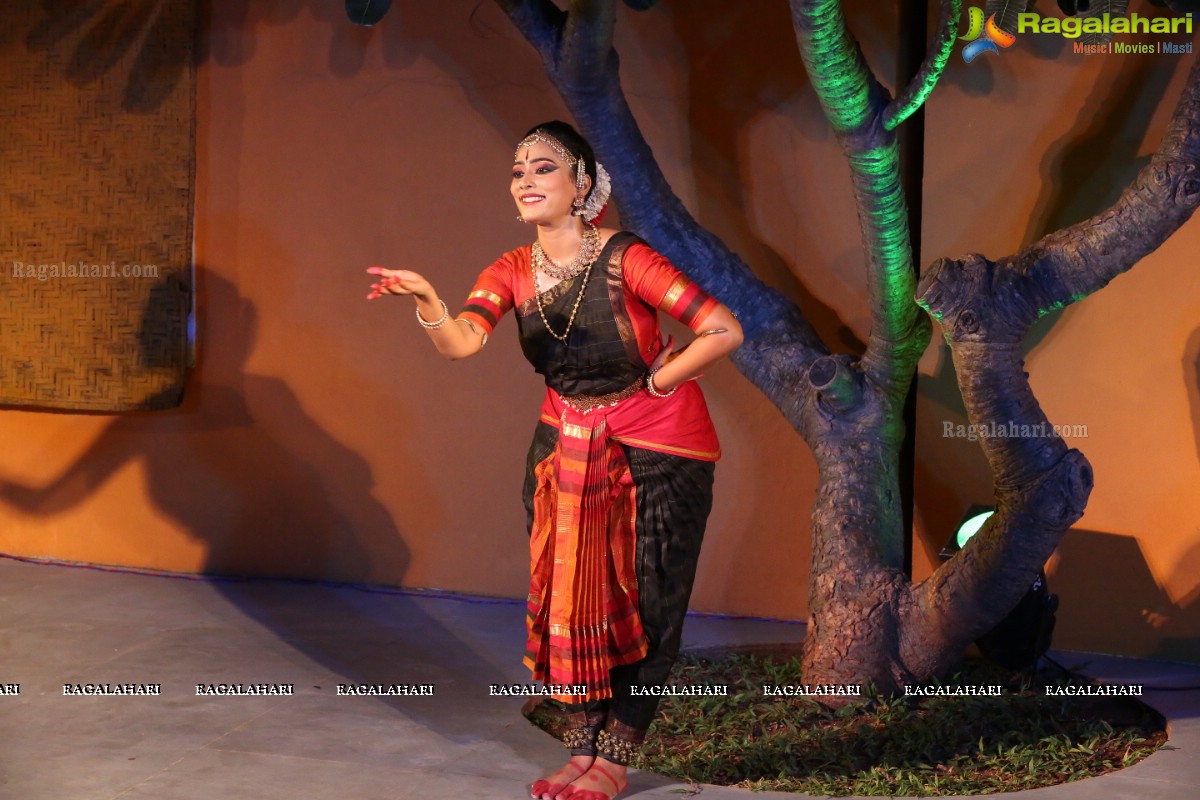 Bharatanatyam Recital by Kiranmayee Madupu at Saptaparni, Hyderabad