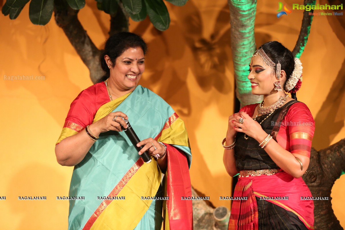 Bharatanatyam Recital by Kiranmayee Madupu at Saptaparni, Hyderabad