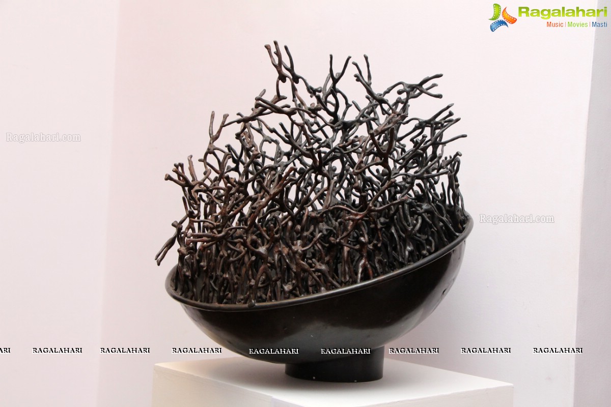 Exhibition of Sculptures by KS Radhakrishnan at Kalakriti Art Gallery