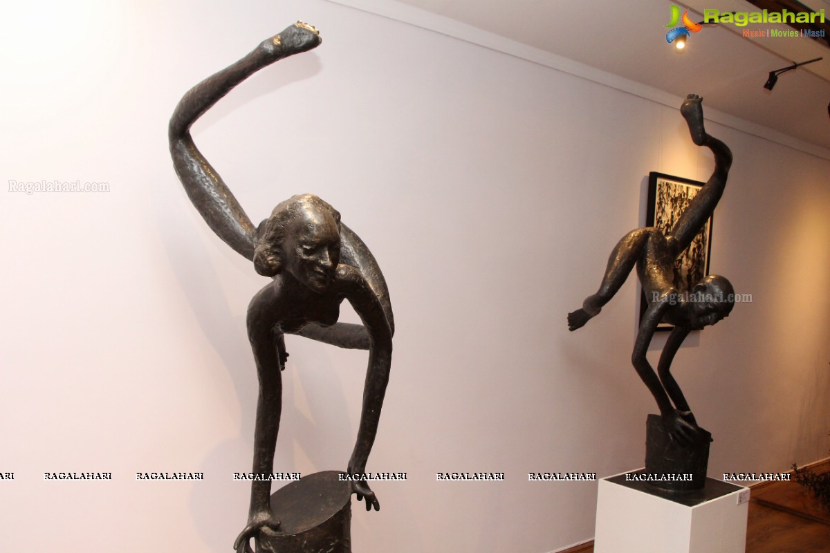 Exhibition of Sculptures by KS Radhakrishnan at Kalakriti Art Gallery