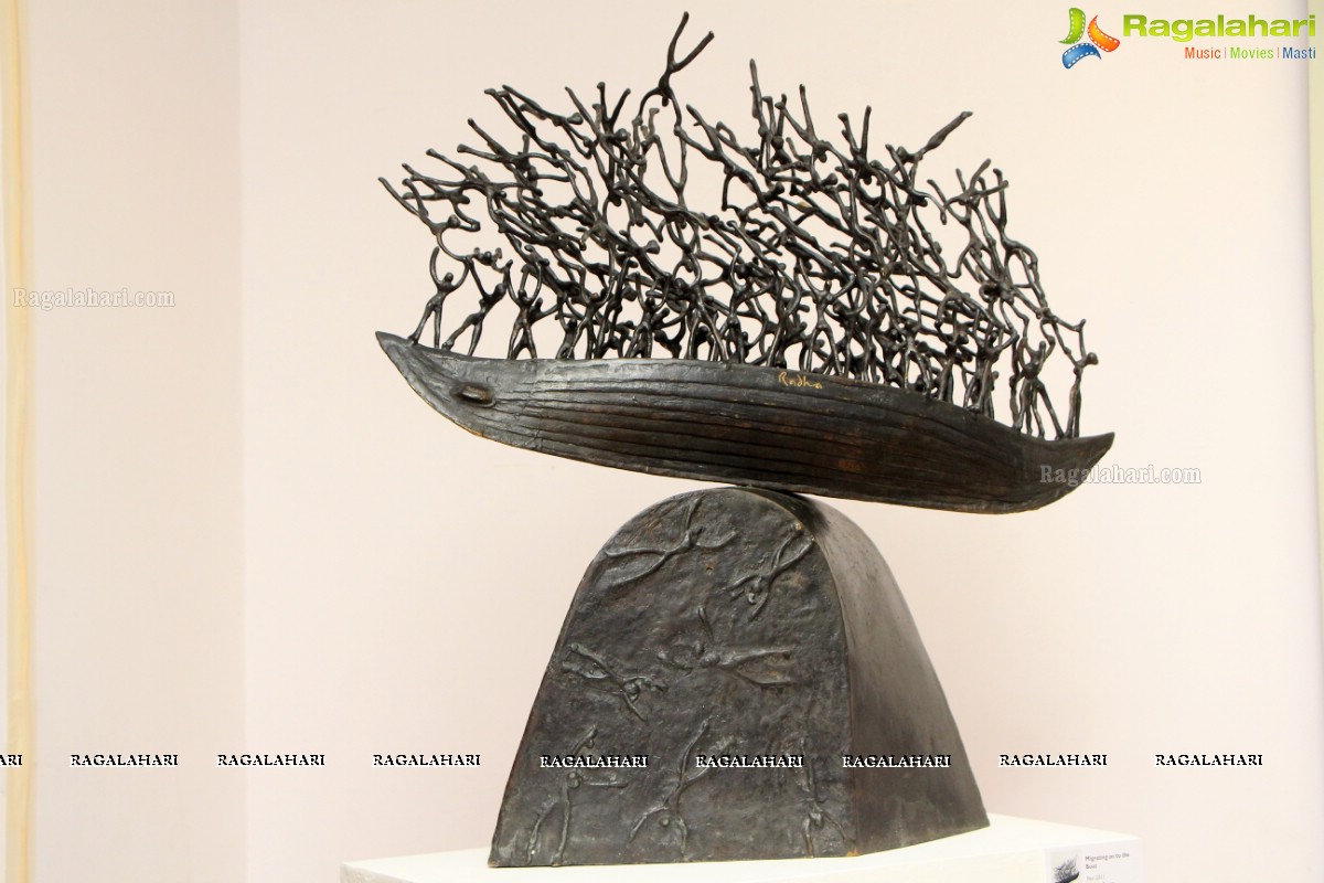 Exhibition of Sculptures by KS Radhakrishnan at Kalakriti Art Gallery