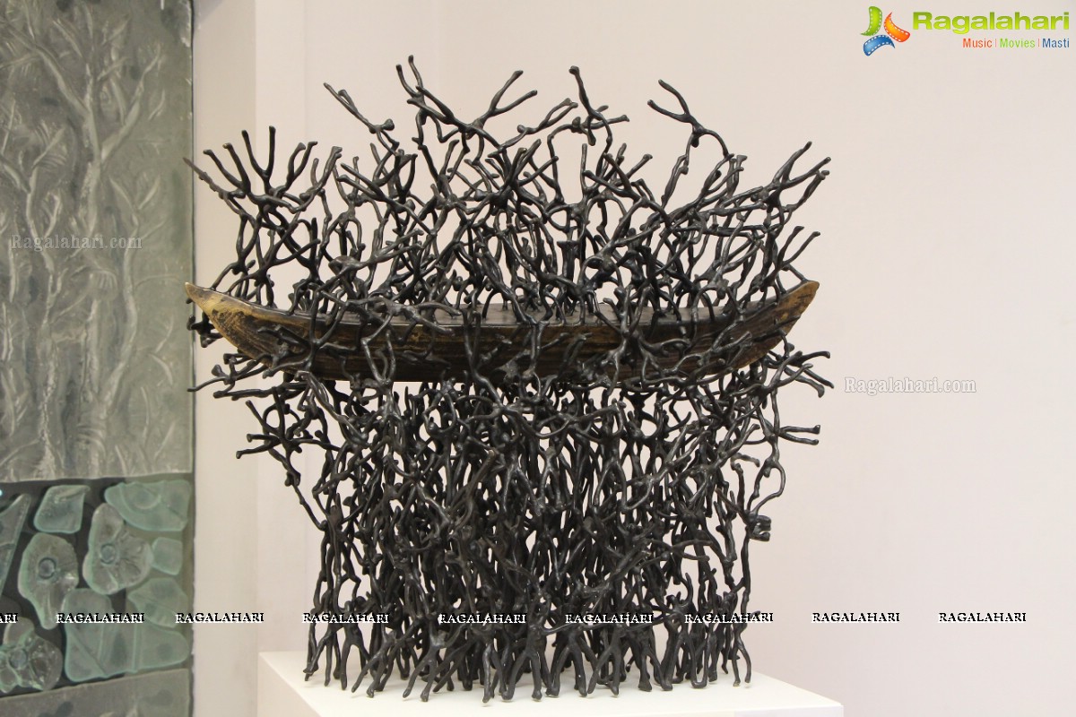 Exhibition of Sculptures by KS Radhakrishnan at Kalakriti Art Gallery