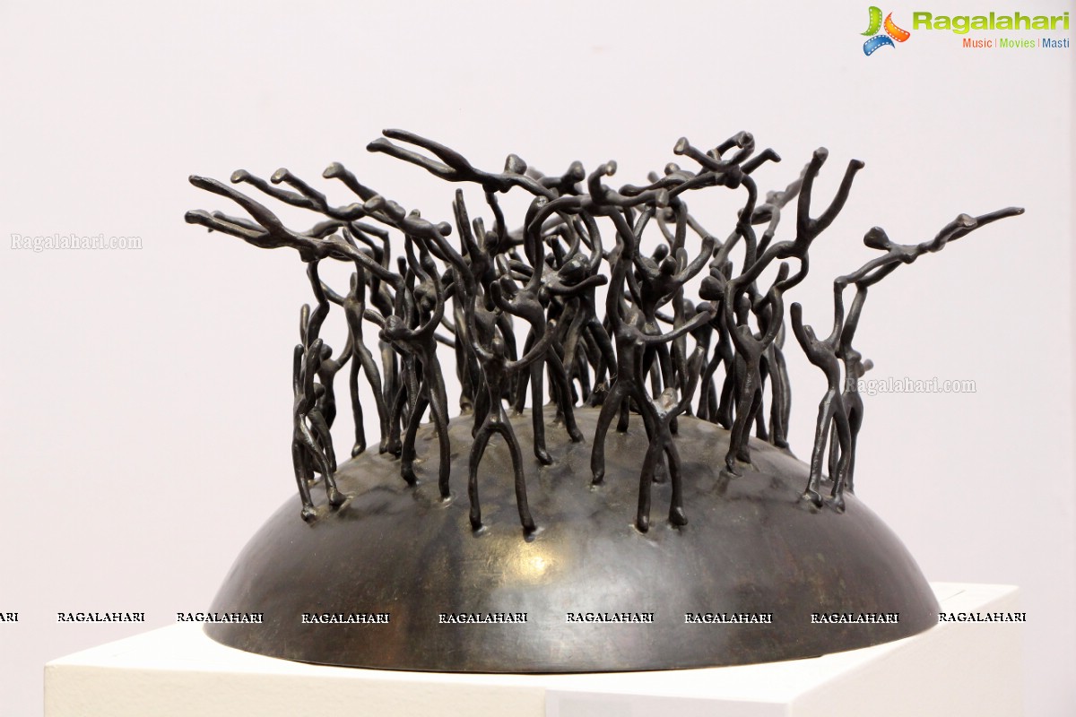 Exhibition of Sculptures by KS Radhakrishnan at Kalakriti Art Gallery