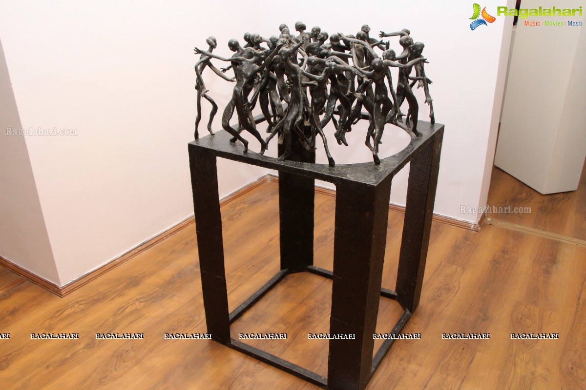 Exhibition of Sculptures by KS Radhakrishnan at Kalakriti Art Gallery