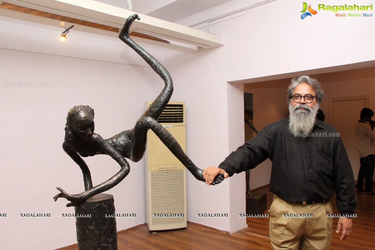 Exhibition of Sculptures by KS Radhakrishnan at Kalakriti Art Gallery