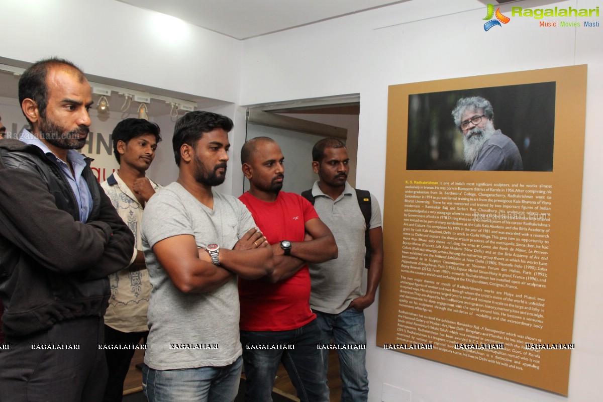 Exhibition of Sculptures by KS Radhakrishnan at Kalakriti Art Gallery