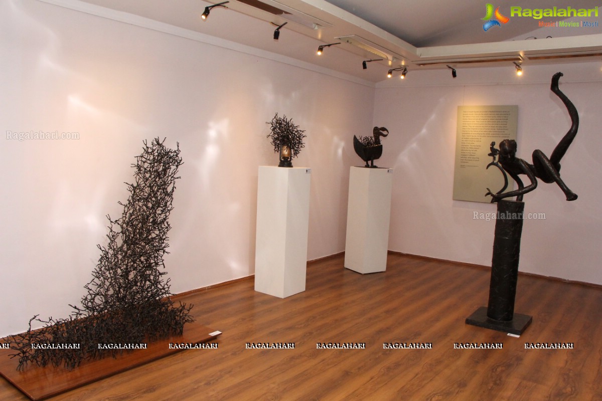 Exhibition of Sculptures by KS Radhakrishnan at Kalakriti Art Gallery