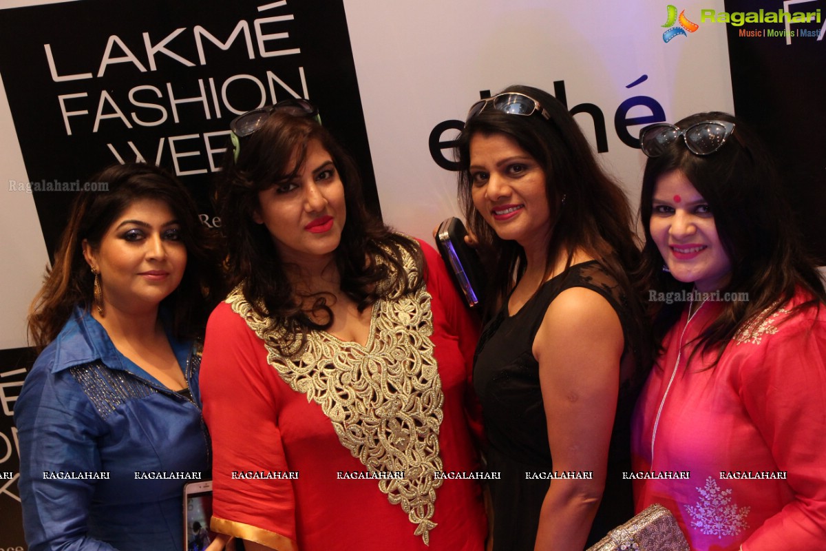 Lakme Fashion Week Festive Trends Launch at Elahe, Banjara Hills