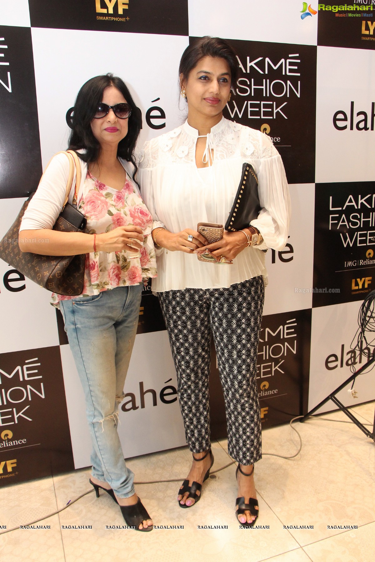 Lakme Fashion Week Festive Trends Launch at Elahe, Banjara Hills