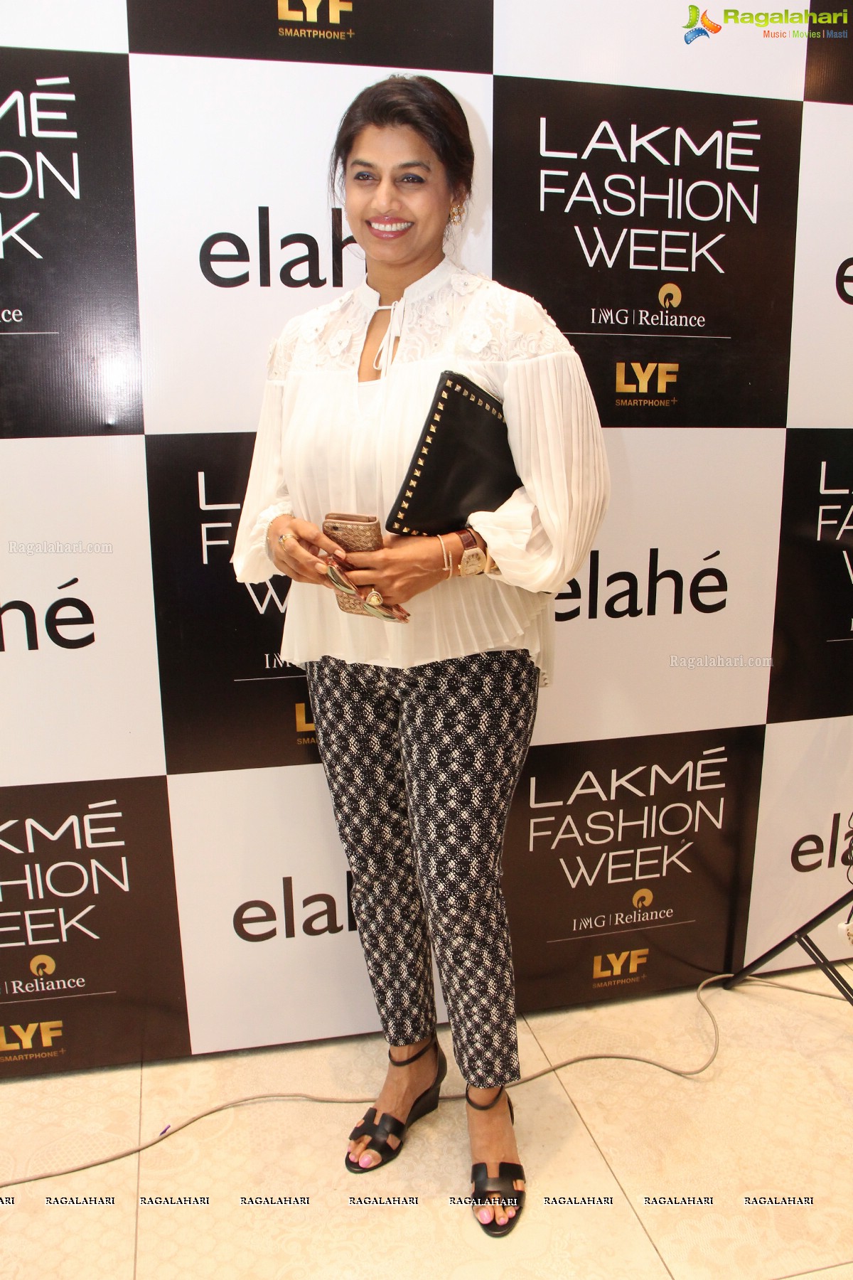 Lakme Fashion Week Festive Trends Launch at Elahe, Banjara Hills