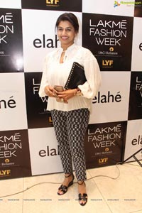 Lakme Fashion Week Festive Trends Launch at Elahe, Banjara H