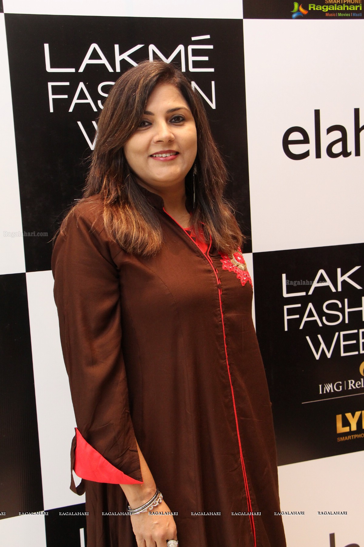 Lakme Fashion Week Festive Trends Launch at Elahe, Banjara Hills