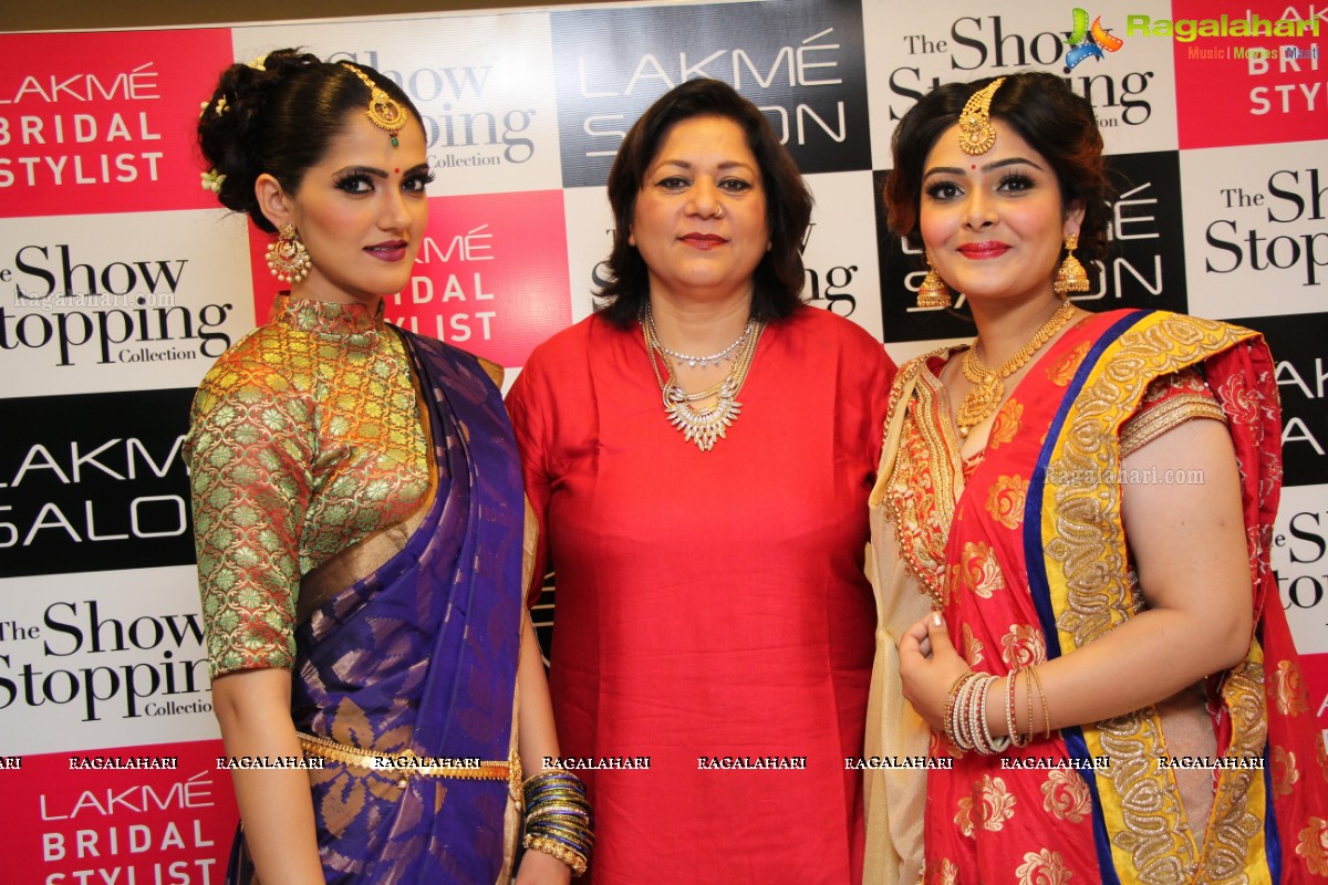 Lakme Bridal Workshop by Bollywood Celebrity Make-up Artist Sushma Khan at Aaltos A And M Trade Center, Hyderabad