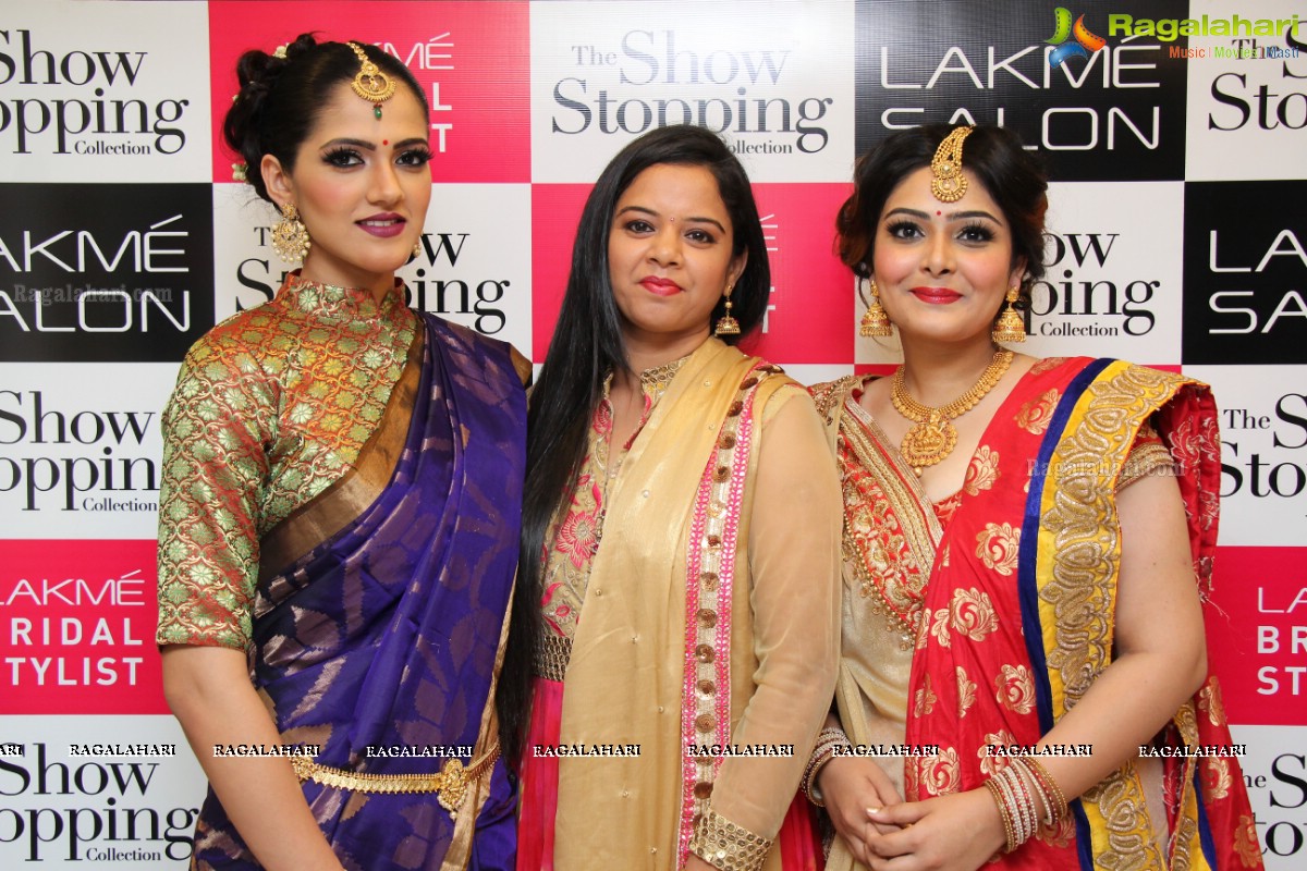 Lakme Bridal Workshop by Bollywood Celebrity Make-up Artist Sushma Khan at Aaltos A And M Trade Center, Hyderabad