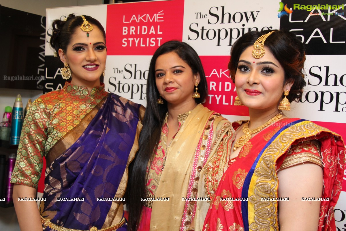 Lakme Bridal Workshop by Bollywood Celebrity Make-up Artist Sushma Khan at Aaltos A And M Trade Center, Hyderabad