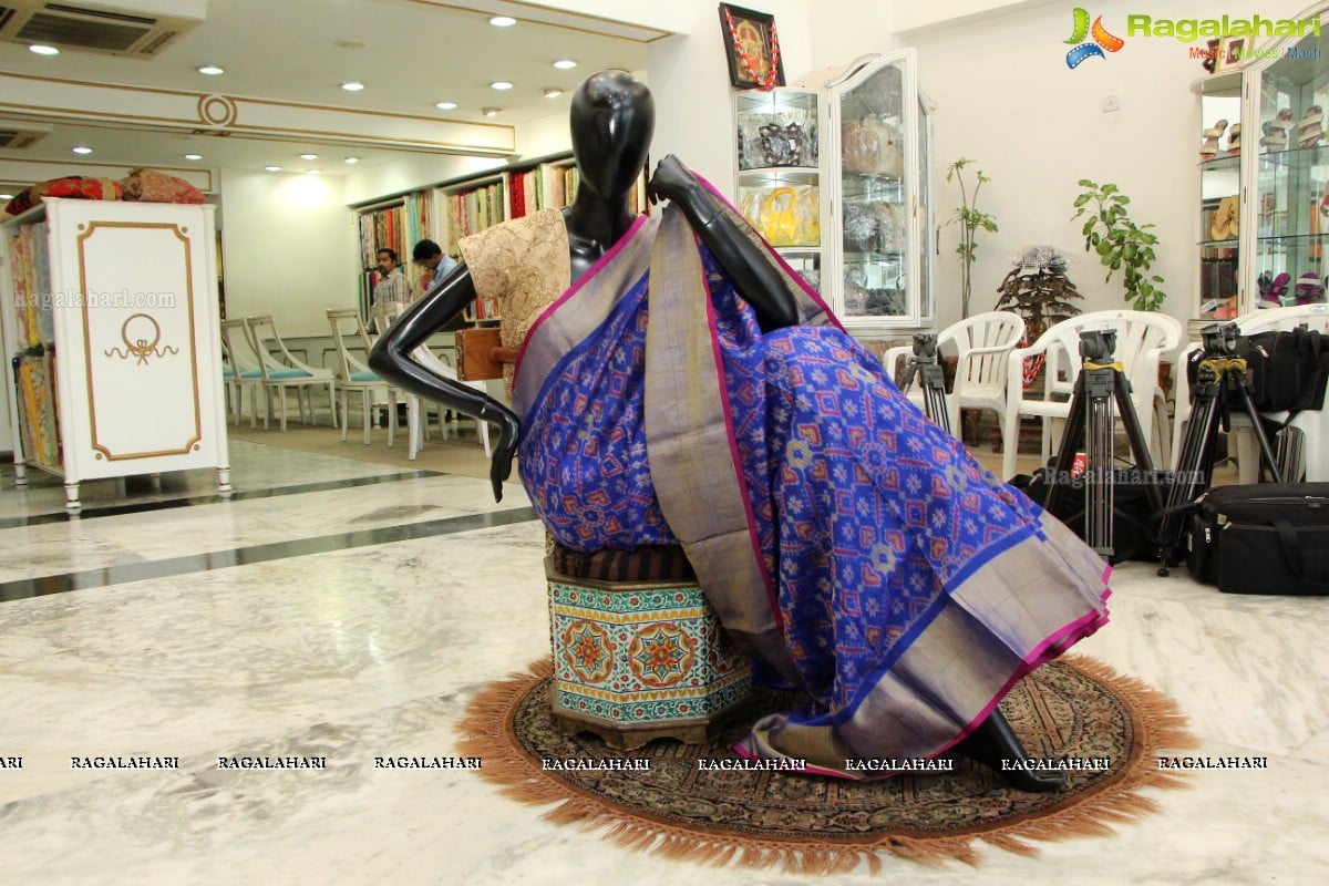 Singhania's Patola Sarees Showcase at Sufi Chambers, Banjara Hills, Hyderabad