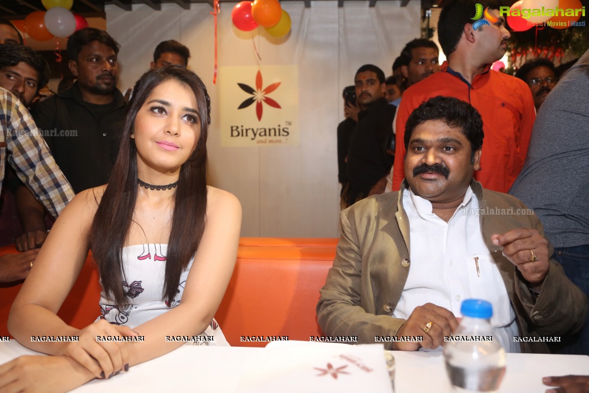 Raashi Khanna launches Biryanis