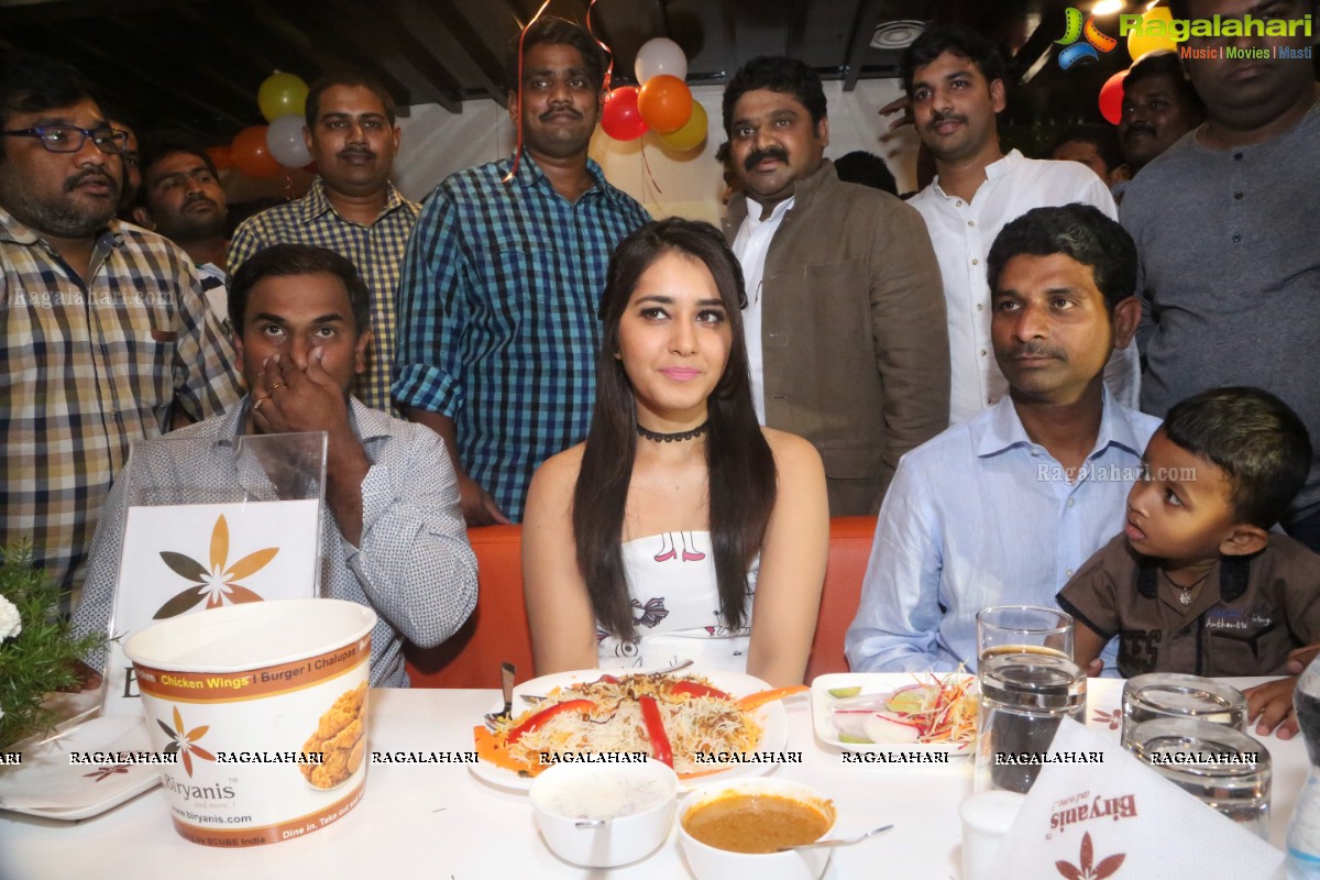 Raashi Khanna launches Biryanis