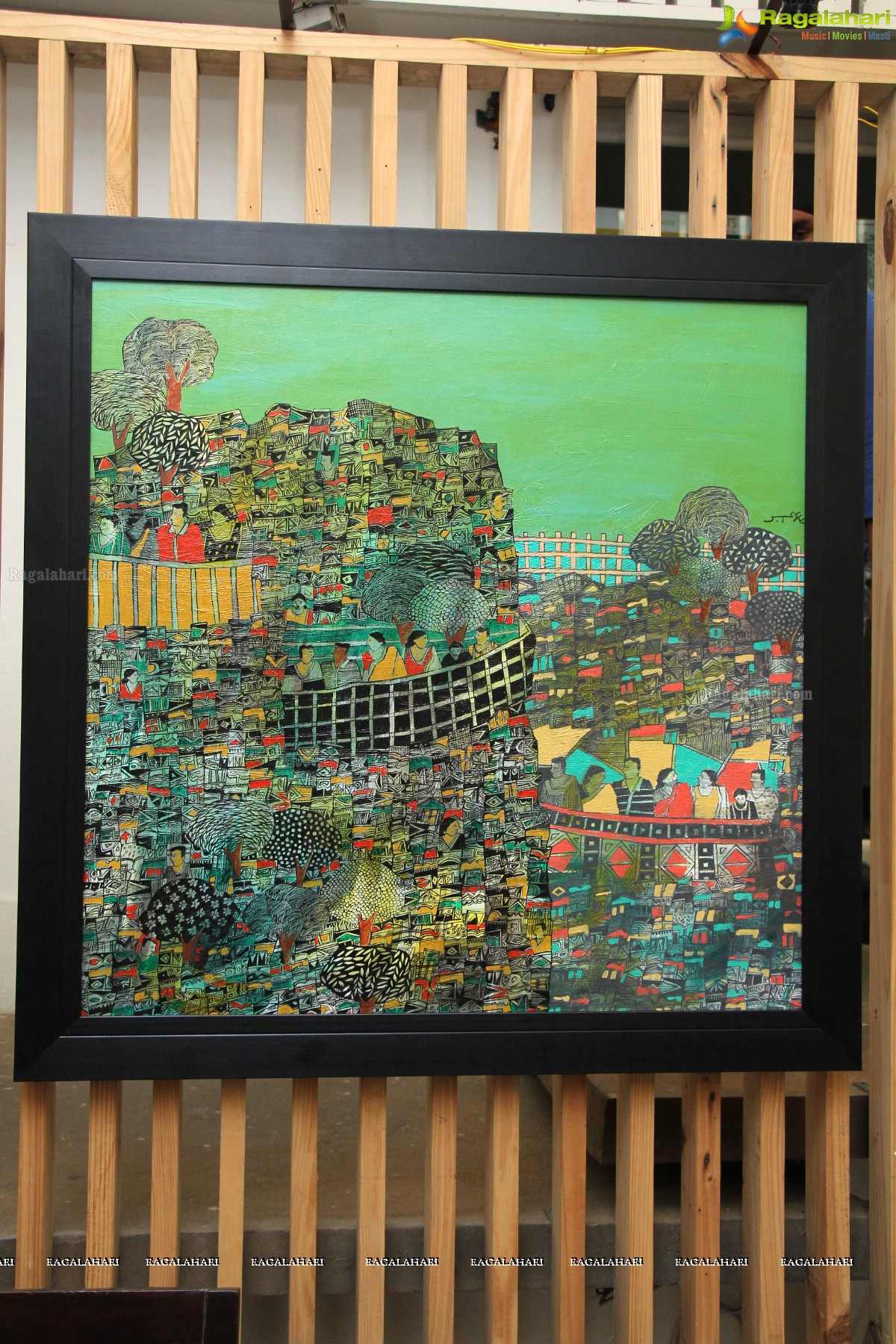 Soothing Cityscapes - Solo Exhibition by Rama Krishna V at Kalakriti Art Gallery, Hyderabad