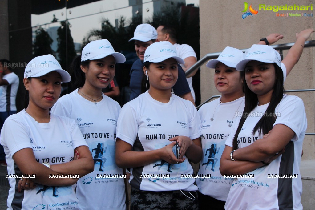 Run to Give 2016 by Sheraton Hyderabad