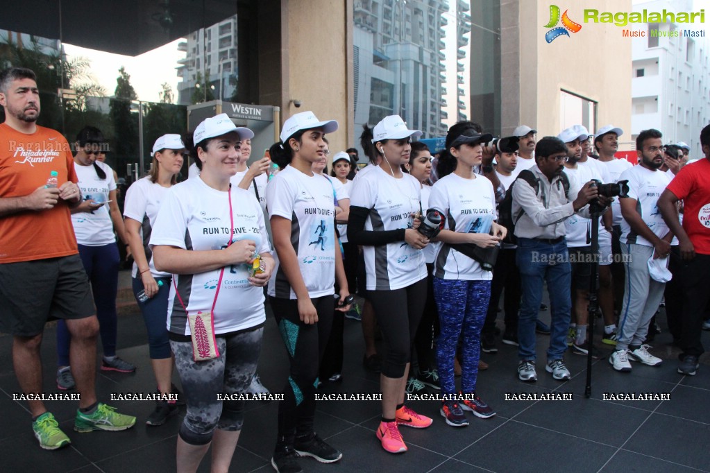 Run to Give 2016 by Sheraton Hyderabad