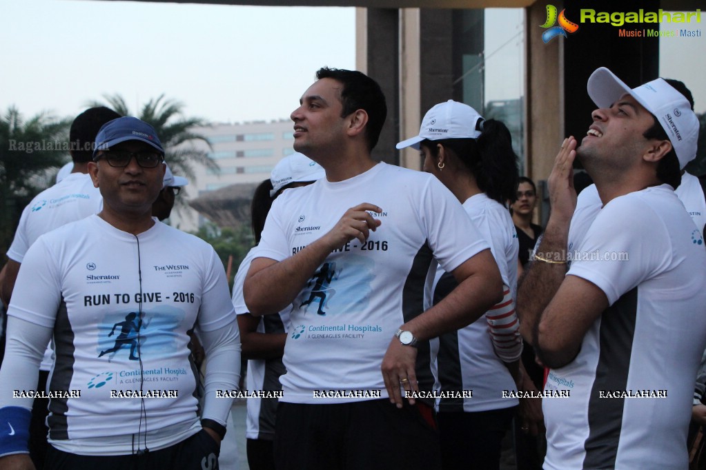 Run to Give 2016 by Sheraton Hyderabad