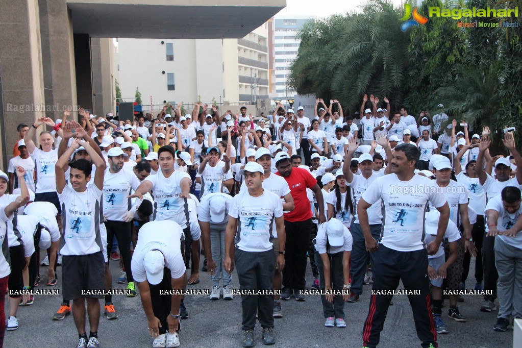 Run to Give 2016 by Sheraton Hyderabad