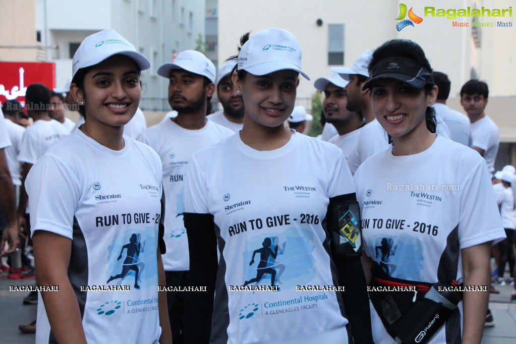 Run to Give 2016 by Sheraton Hyderabad