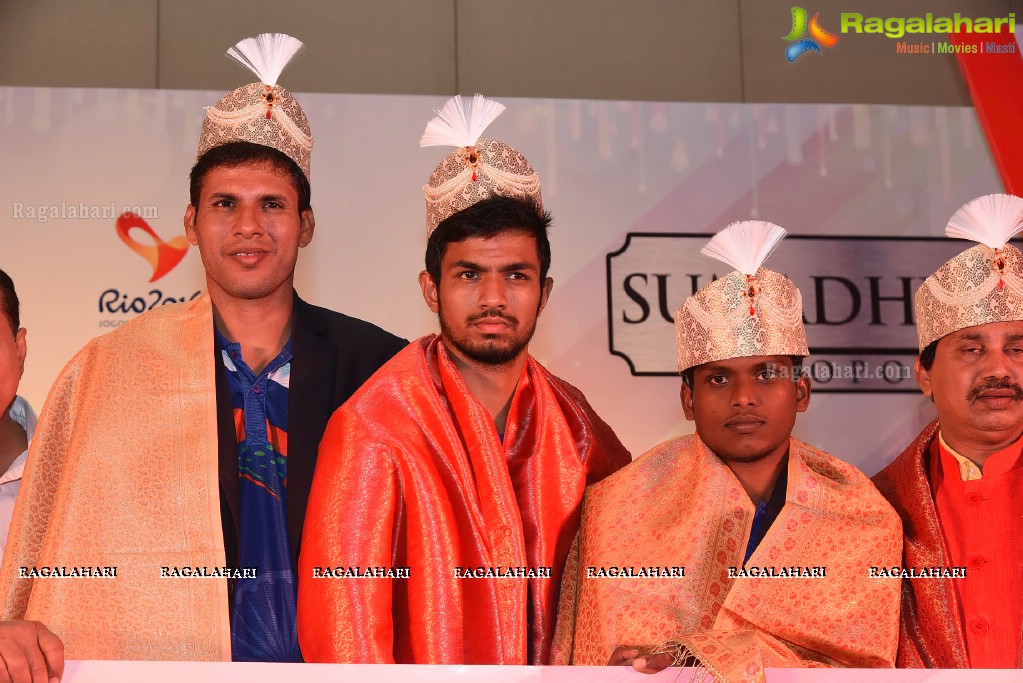 Felicitation of Indian Rio Paralympics Medal Winners by Sumadhura Group