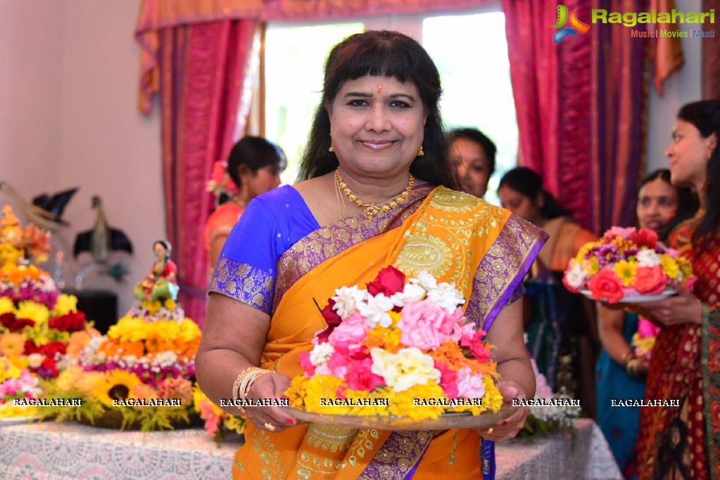 T.A.T.A Bathukamma Celebrations in Fresno (Central Valley), California, USA