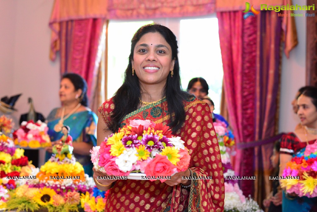 T.A.T.A Bathukamma Celebrations in Fresno (Central Valley), California, USA