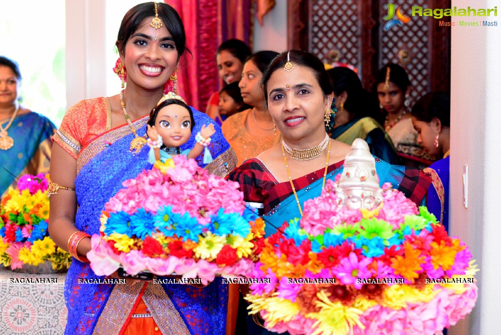 T.A.T.A Bathukamma Celebrations in Fresno (Central Valley), California, USA