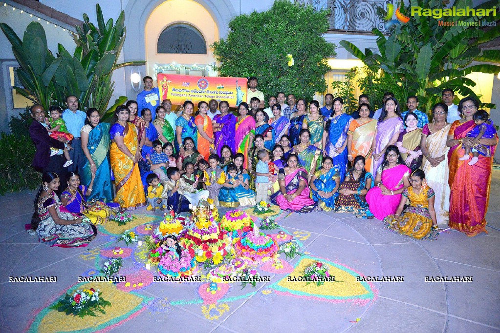 T.A.T.A Bathukamma Celebrations in Fresno (Central Valley), California, USA