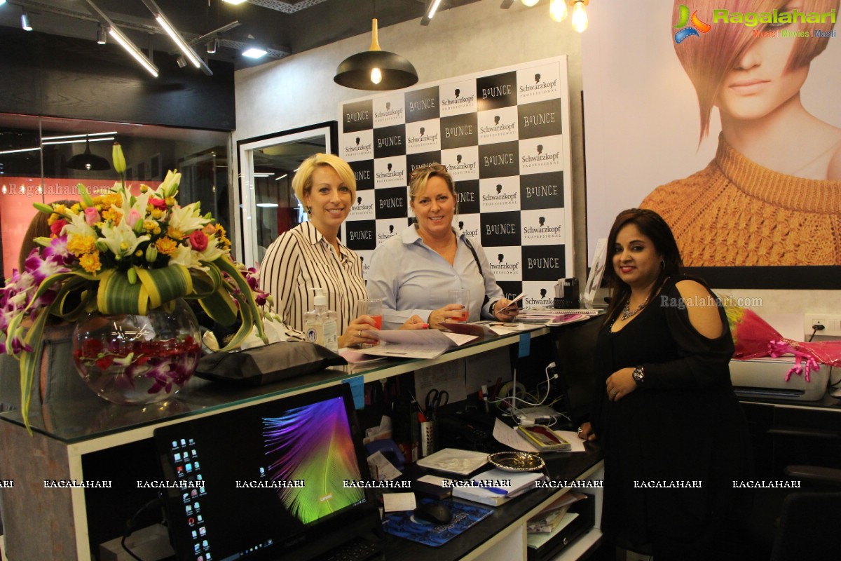 Trisha launches Spalon India's 2nd Bounce Salon and Spa at Inorbit Mall, Hyderabad