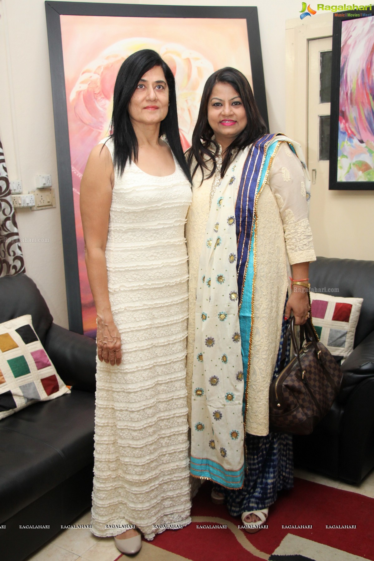 Inauguration of Exclusive Diwali Art Fair (Paintings by Hari) at Visual Art Gallery, Hyderabad