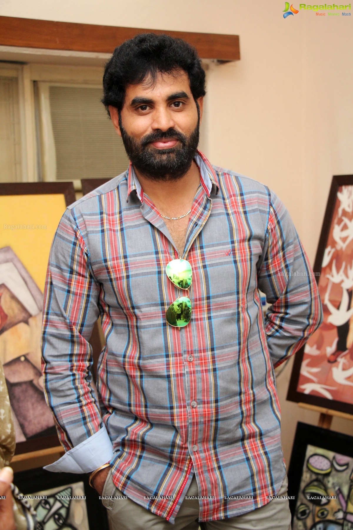 Inauguration of Exclusive Diwali Art Fair (Paintings by Hari) at Visual Art Gallery, Hyderabad