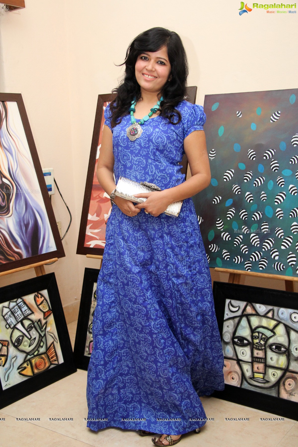 Inauguration of Exclusive Diwali Art Fair (Paintings by Hari) at Visual Art Gallery, Hyderabad