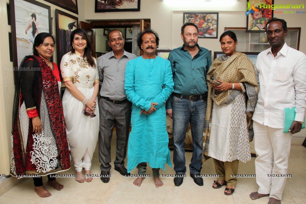 Inauguration of Exclusive Diwali Art Fair (Paintings by Hari) at Visual Art Gallery, Hyderabad