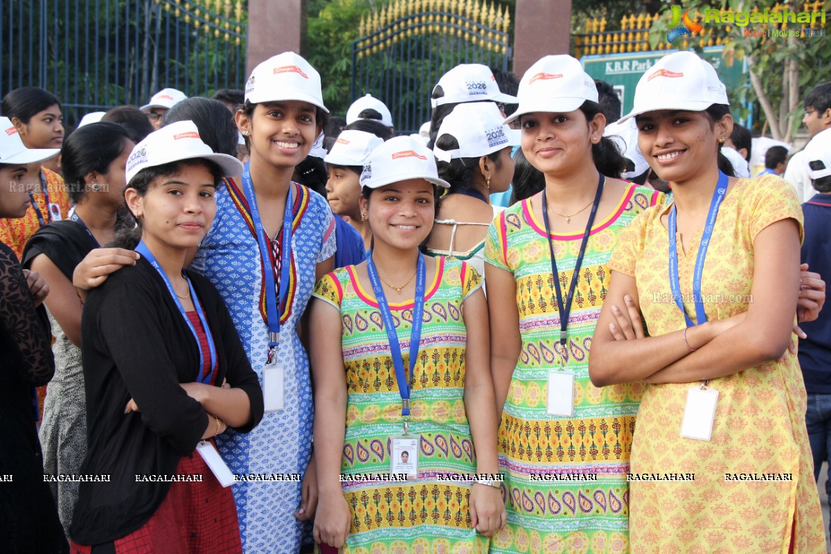 World Sight Day Walk at KBR Park, Hyderabad