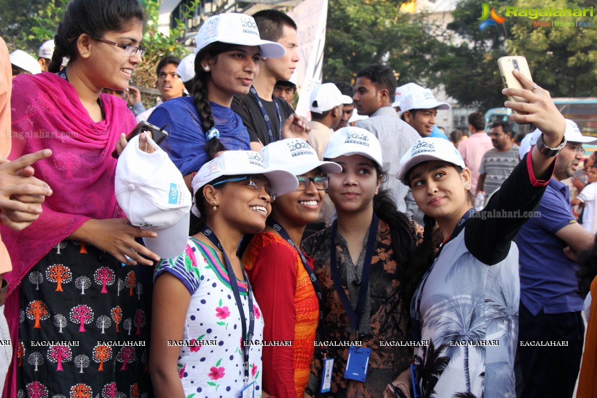 World Sight Day Walk at KBR Park, Hyderabad