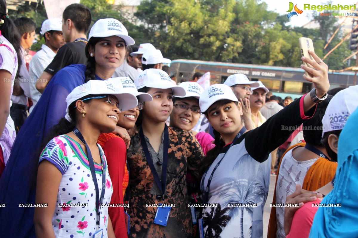 World Sight Day Walk at KBR Park, Hyderabad