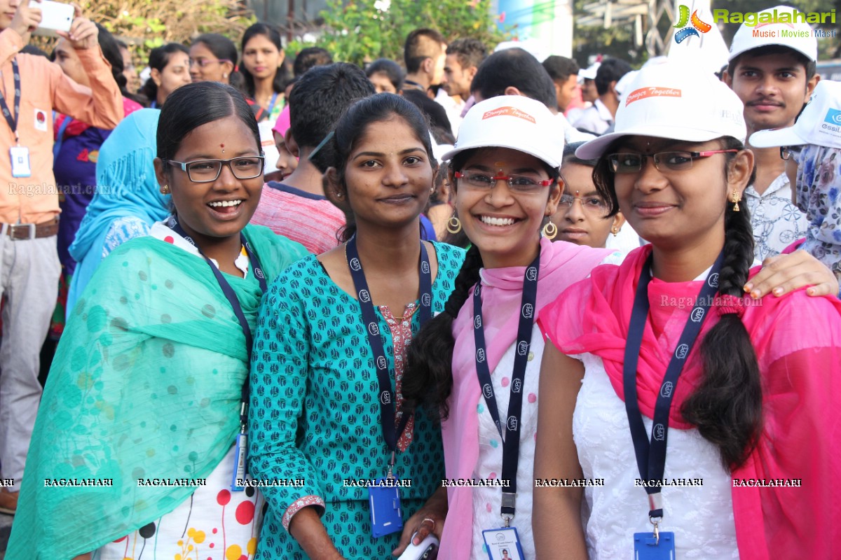 World Sight Day Walk at KBR Park, Hyderabad