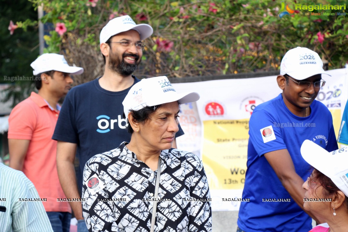 World Sight Day Walk at KBR Park, Hyderabad