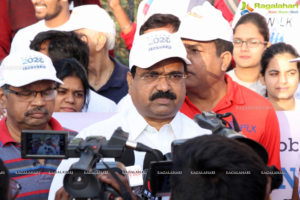 World Sight Day Walk at KBR Park, Hyderabad