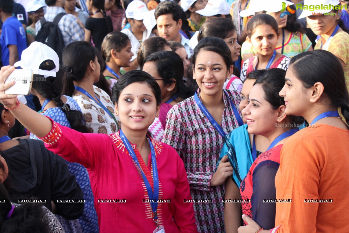 World Sight Day Walk at KBR Park, Hyderabad