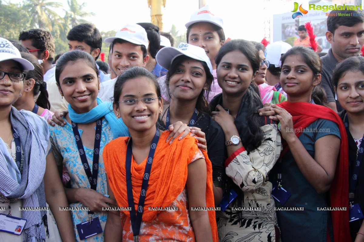 World Sight Day Walk at KBR Park, Hyderabad