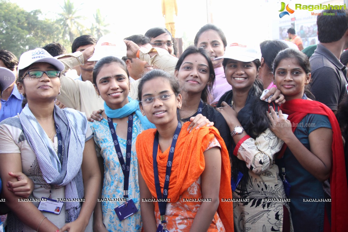 World Sight Day Walk at KBR Park, Hyderabad