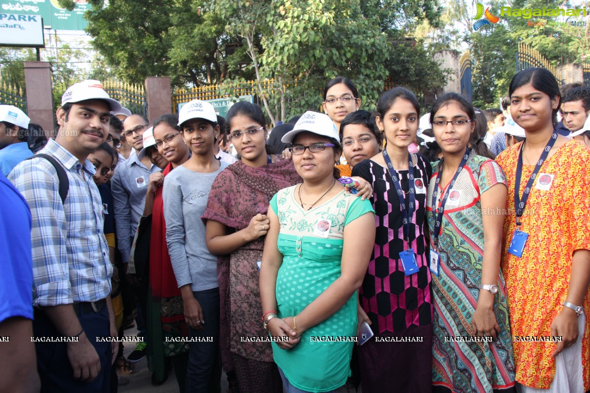 World Sight Day Walk at KBR Park, Hyderabad