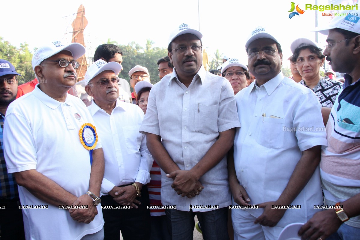 World Sight Day Walk at KBR Park, Hyderabad